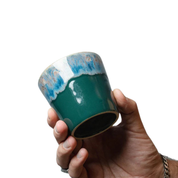 CERAMORA כוסות קפוצ׳ינו סדרת ים